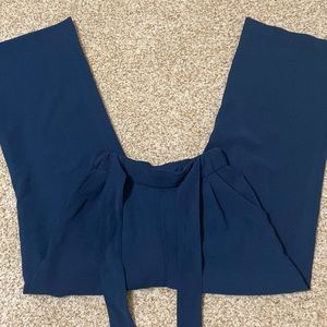 Authentic navy flowey Lululemon pants